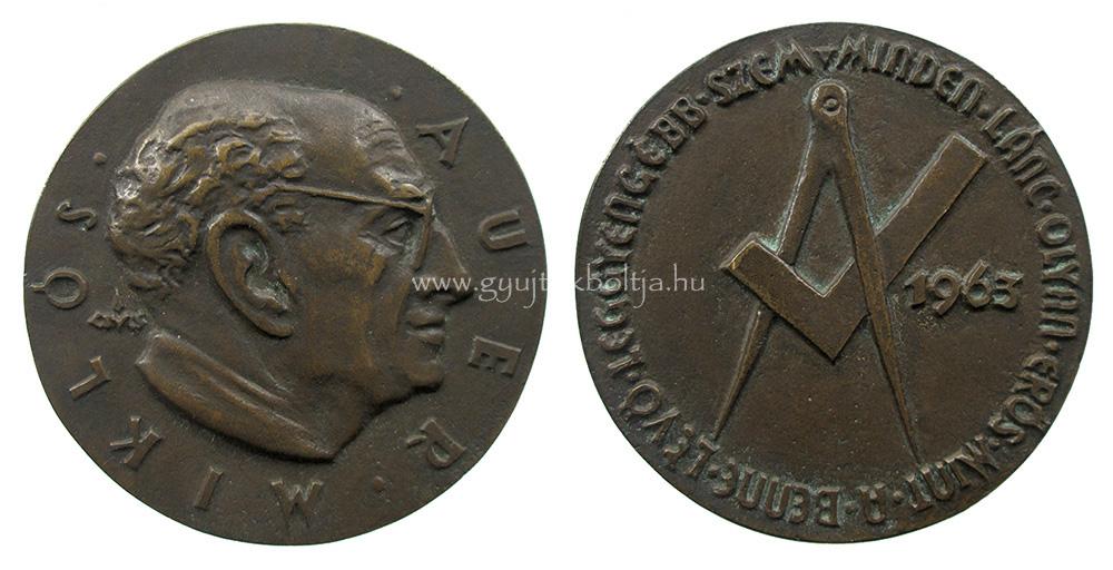 Cs�cs Ferenc: Auer Mikl�s szabadk�m�ves �rem /1963/